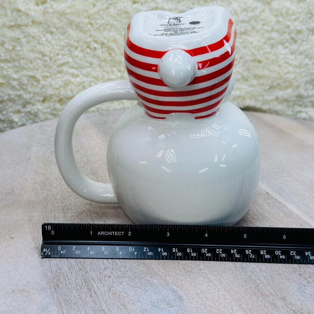 Hello Kitty 3D Full Body Mug 20oz Red LOVE Valentine's Cup NEW - Picture 13 of 15
